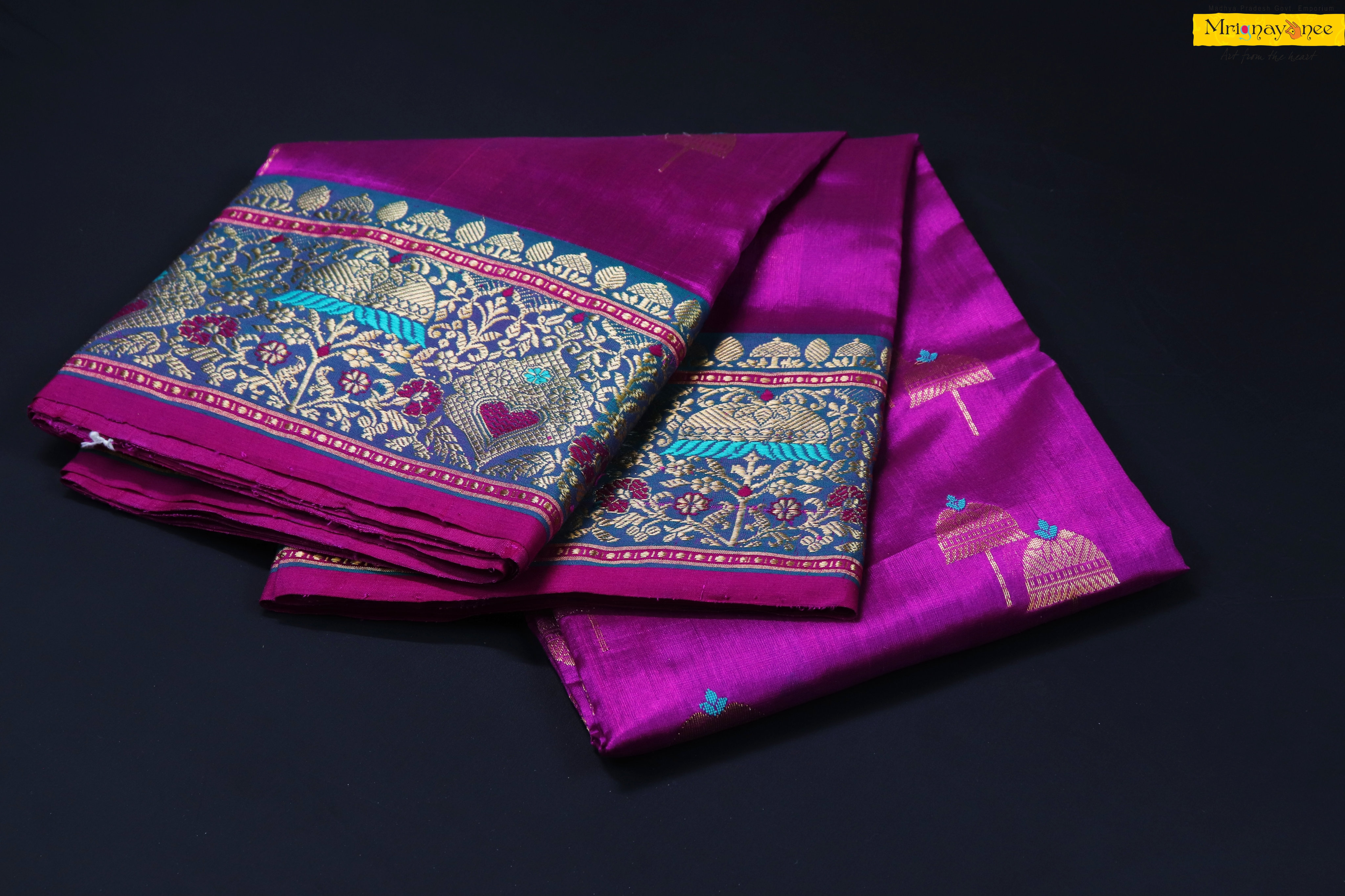 Handloom chanderi saree(1)